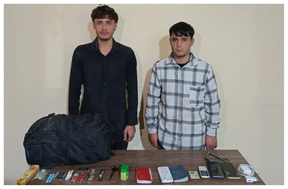 İran sərhədini qanunsuz keçmək istəyən əcnəbilər saxlanıldı