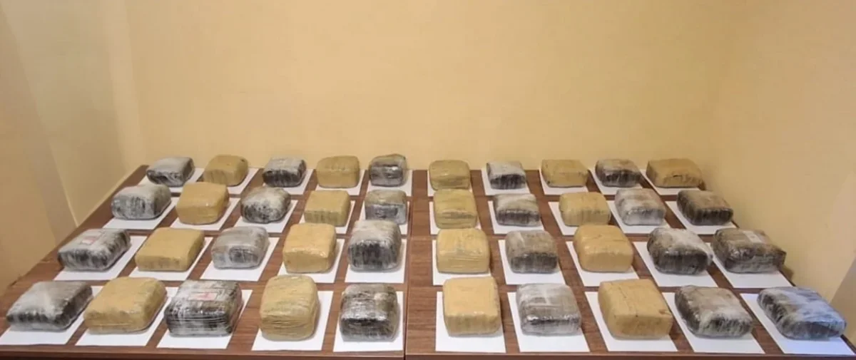İrandan 78 kq narkotik keçirilməsinin qarşısı alındı