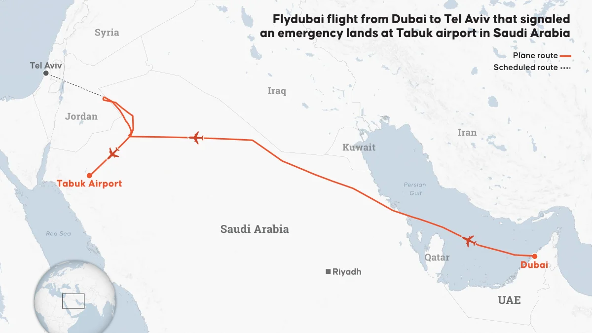 İsrail: “Flydubai” təyyarəsindəki insident terror cəhdi ola bilər