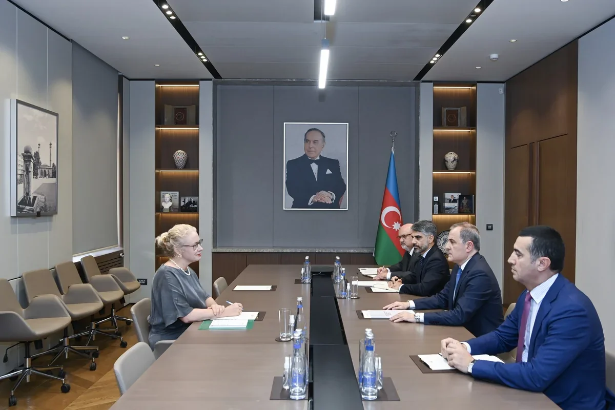 İsveçin yeni səfiri etimadnaməsini Ceyhun Bayramova təqdim edib