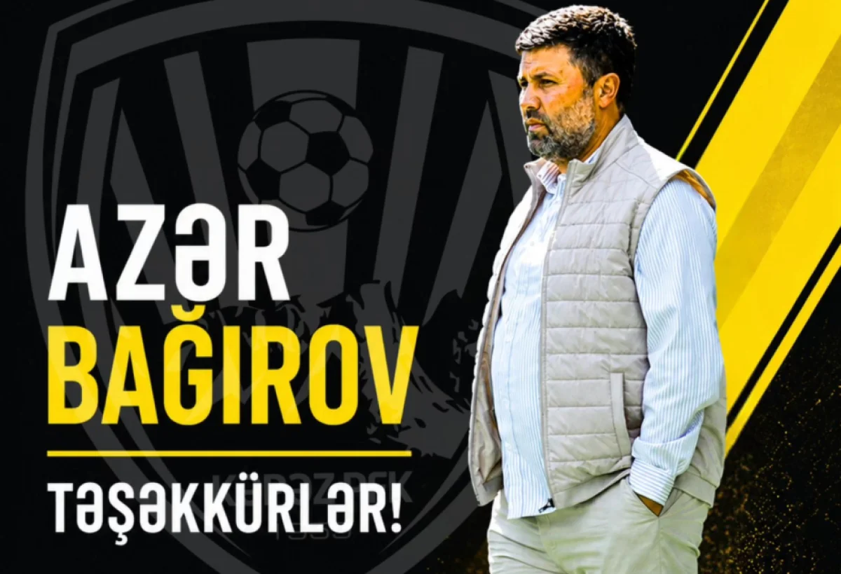 “Kəpəz” baş məşqçisi ilə yollarını ayırıb