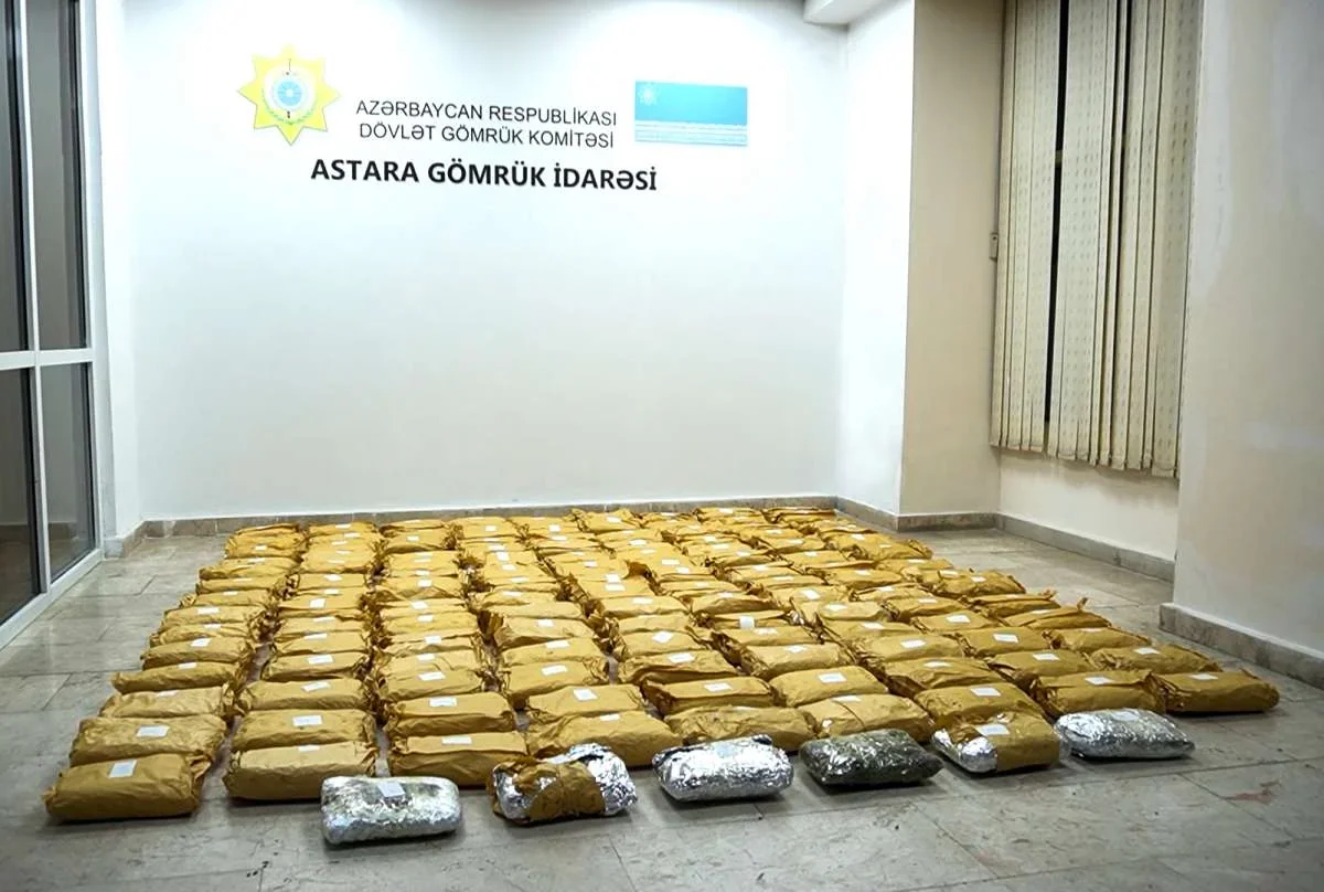 Kivi yükündə külli miqdarda narkotik vasitə aşkar edilib