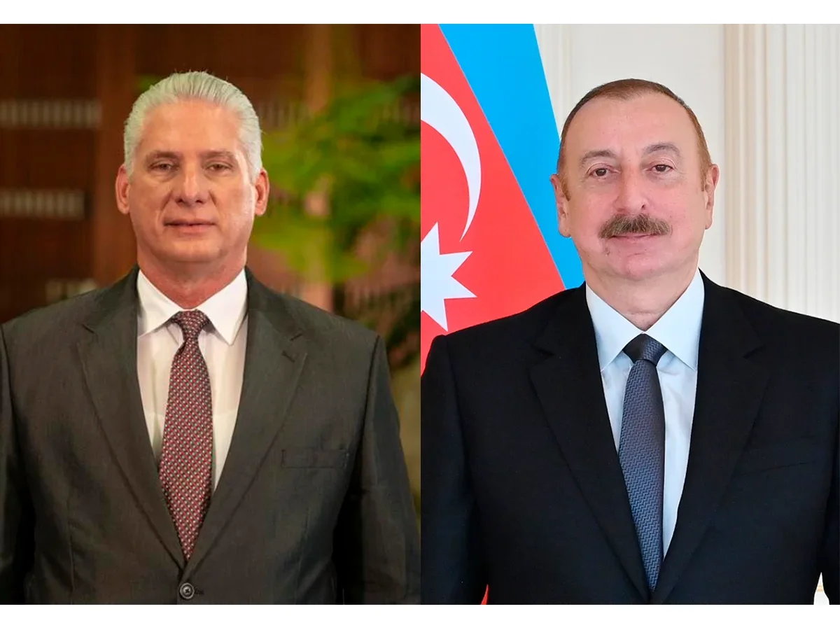 Kuba dövlət başçısı Prezident İlham Əliyevi təbrik edib