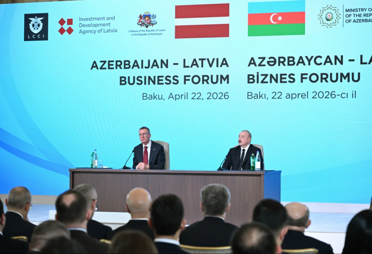 Latviya Prezidenti: Ağ Şəhər mənə çox böyük təəssürat bağışladı