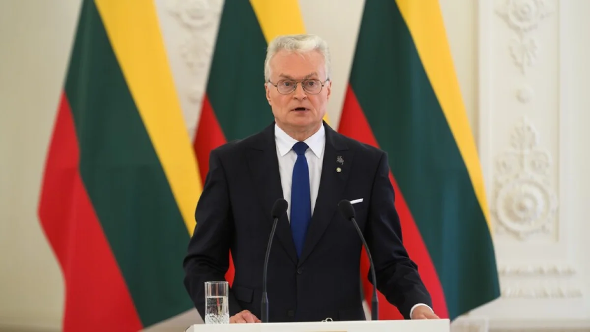 Lithuania says two-state solution is only path to lasting Middle East peace