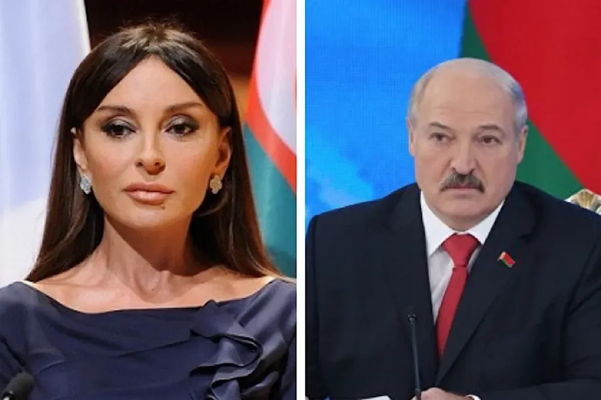 Lukaşenko Mehriban Əliyevanı təbrik edib