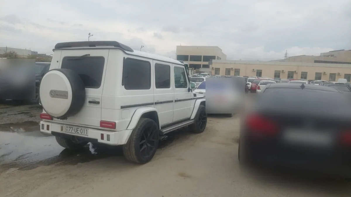Masazırda Gelandewagen sürücüsü cəzalandı