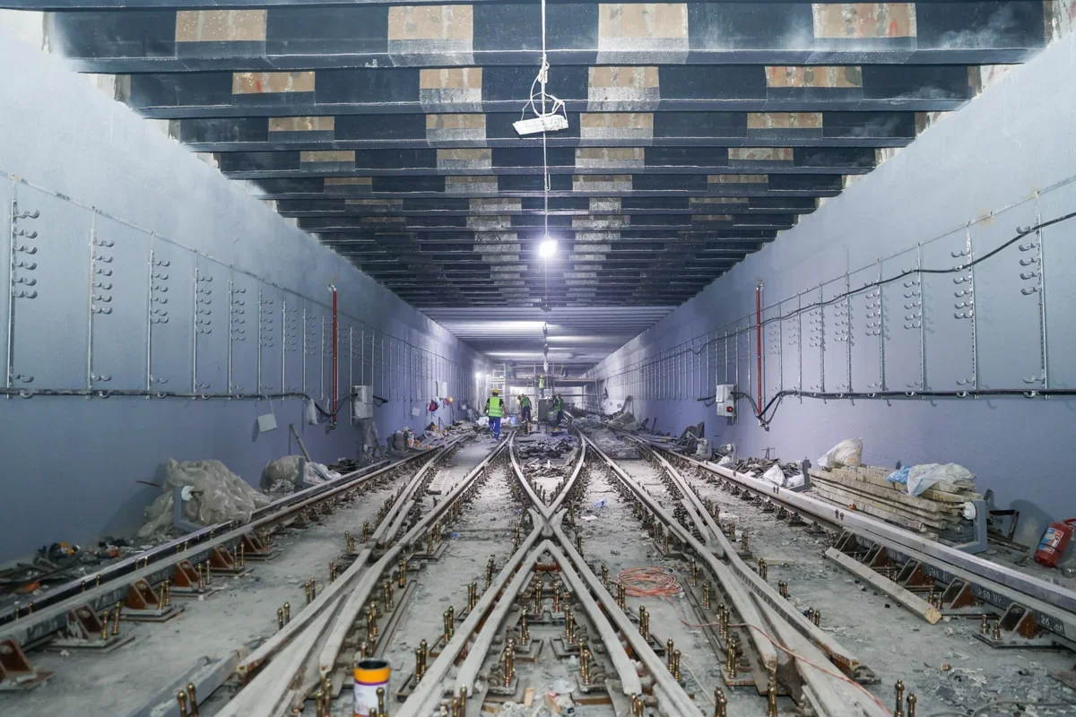 Metronun "Həzi Aslanov" stansiyasının dalanında əsaslı yenidənqurma işləri yekunlaşır