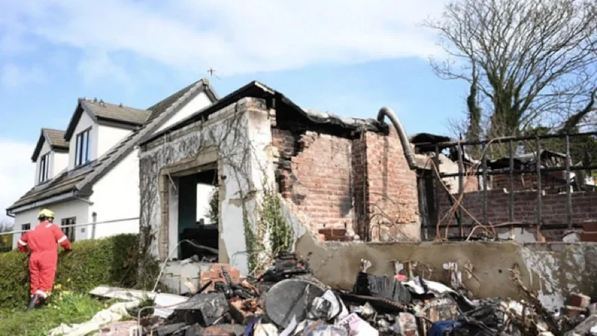 Miras üstündə yaşadığı evi partlatdı, həbs edildi