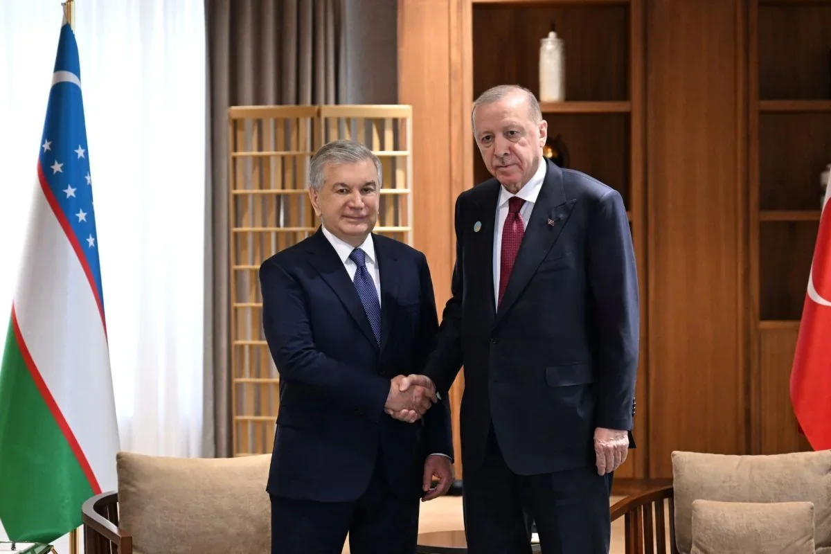Mirziyoyev və Ərdoğan strateji tərəfdaşlığı müzakirə etdilər
