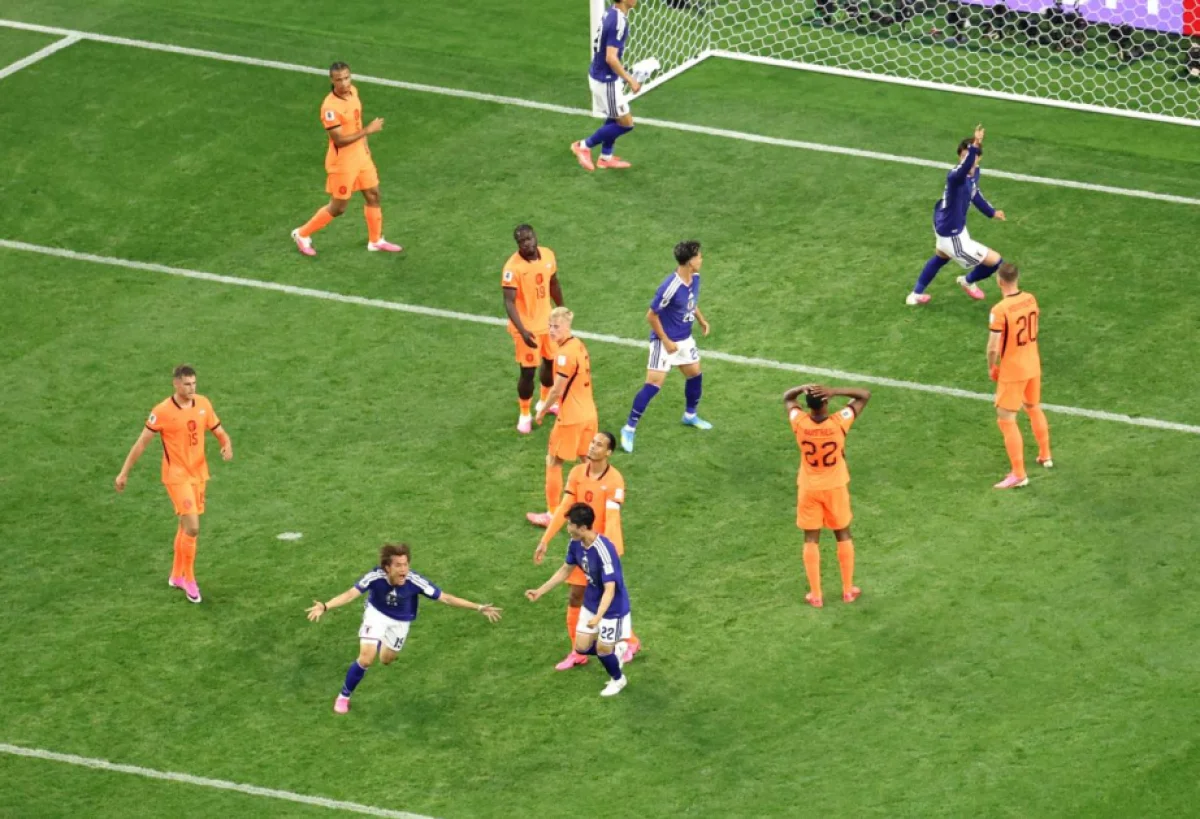 Netherlands and Japan draw in World Cup group stage match