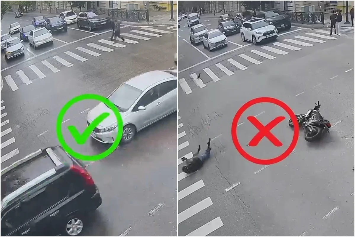 Baku traffic center issues warning to drivers