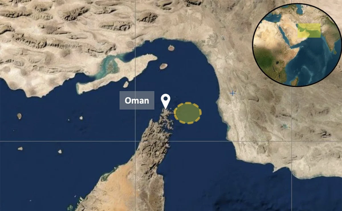 Oman sahillərində tankerə hücum: Mərmi gəmiyə ziyan vurub