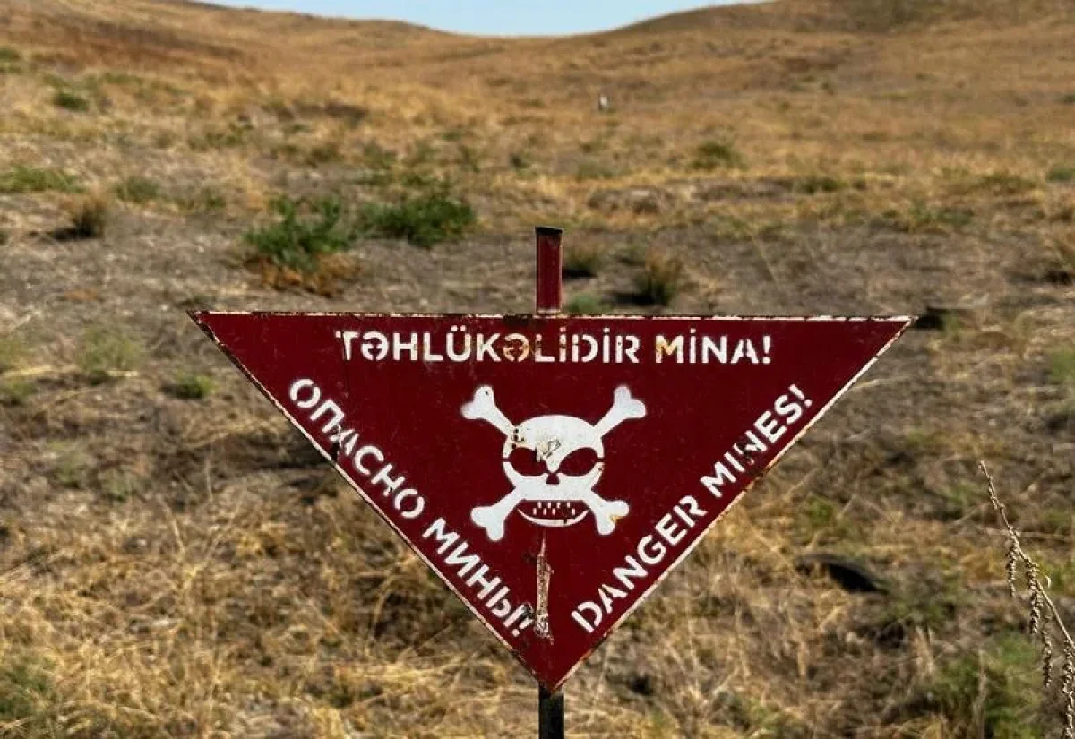 Ötən həftə 1840,3 ha ərazi minalardan təmizlənib