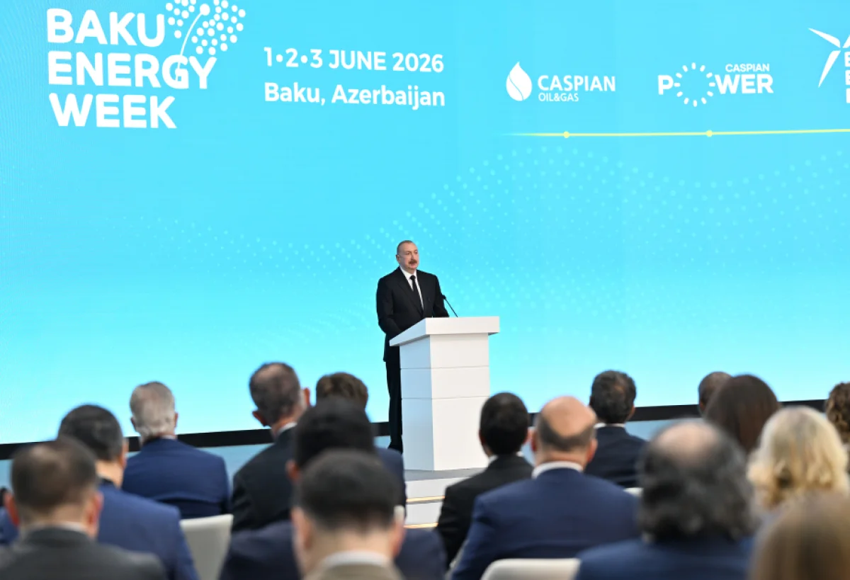 Prezident: Azərbaycanın qaz ehtiyatları növbəti yüz il ərzində lazımi təlabatı ödəməyə bəs edir