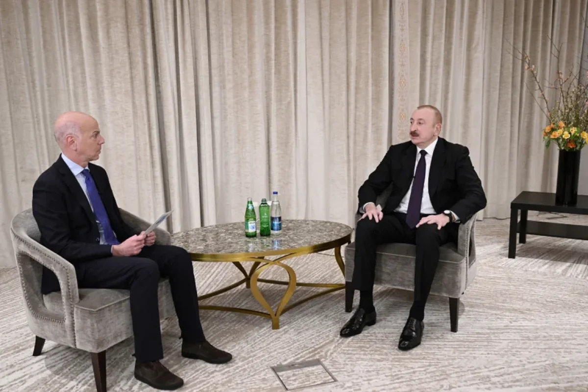 Prezident "France 24" telekanalına müsahibə verib