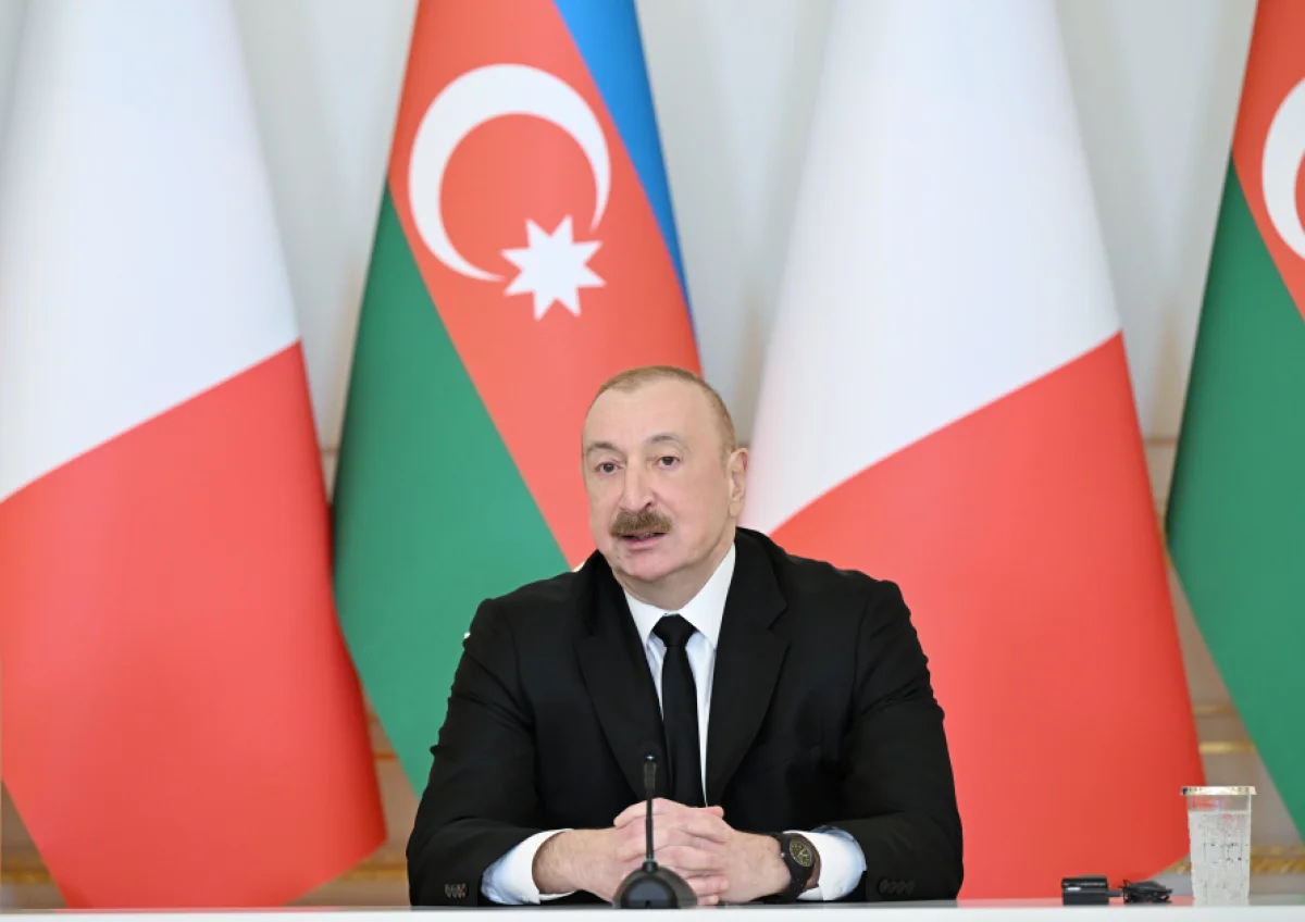 Prezident: İtaliya Azərbaycanın bir nömrəli ticarət tərəfdaşıdır