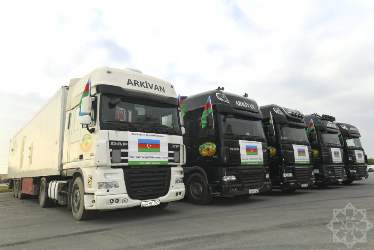 Prezidentin tapşırığı ilə İrana növbəti humanitar yardım yola salındı
