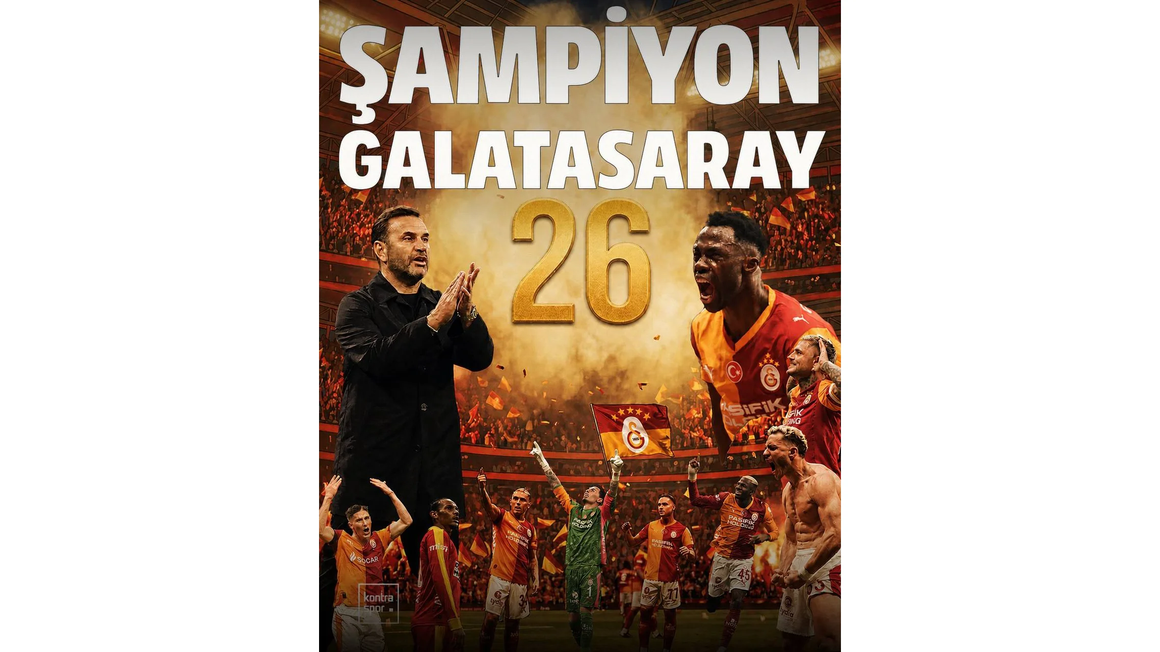 “Qalatasaray” Türkiyə çempionu olub