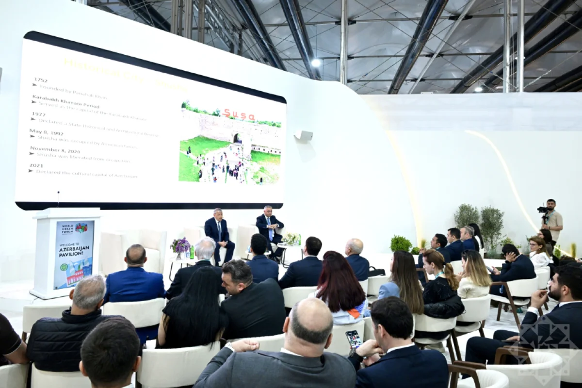 Восстановление Карабаха представлено на форуме WUF13