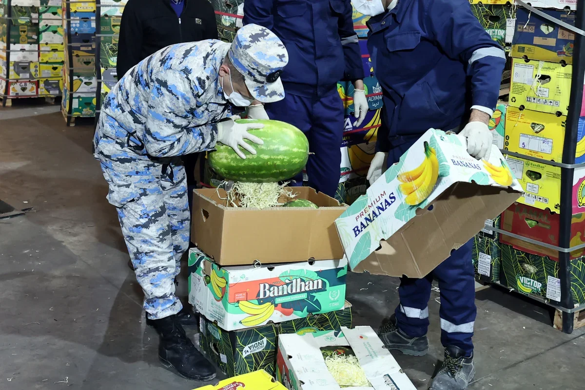 Qarpız yükündə 31 kq narkotik tapıldı