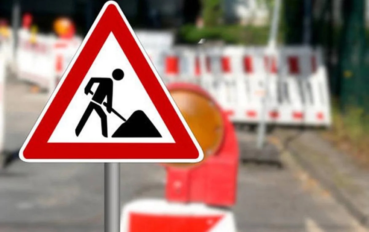 Qobustanda magistral yol çöktü, hərəkət dayandırıldı
