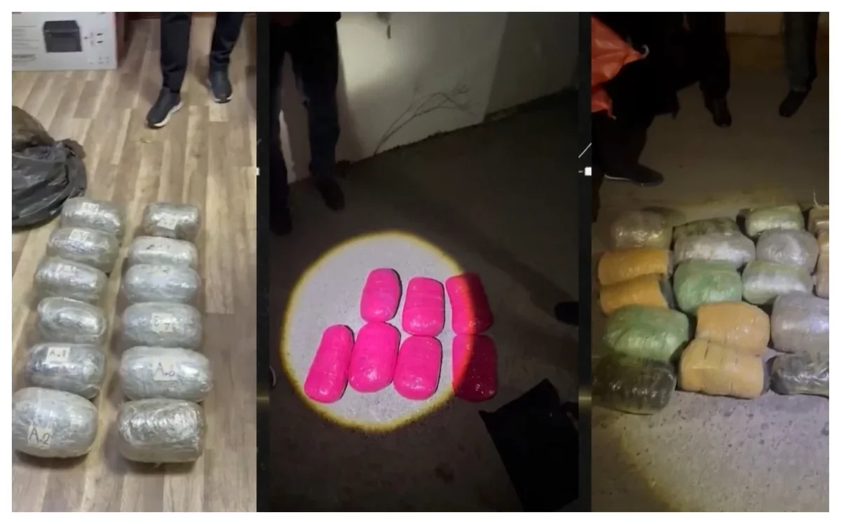 Rəsmi: Baş İdarə 43 kq narkotik ələ keçirdi, saxlanılanlar var