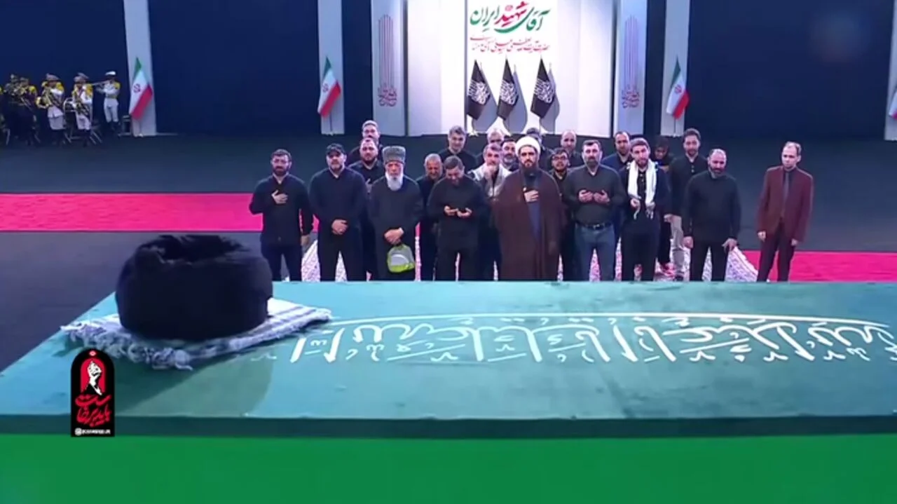 Russian religious figures attend memorial ceremony in Tehran