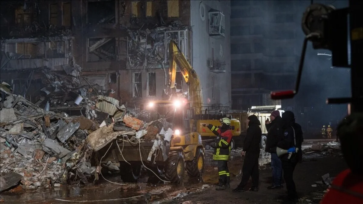 Kiev Opera Russia and Ukraine trade accusations over overnight drone strikes that ...