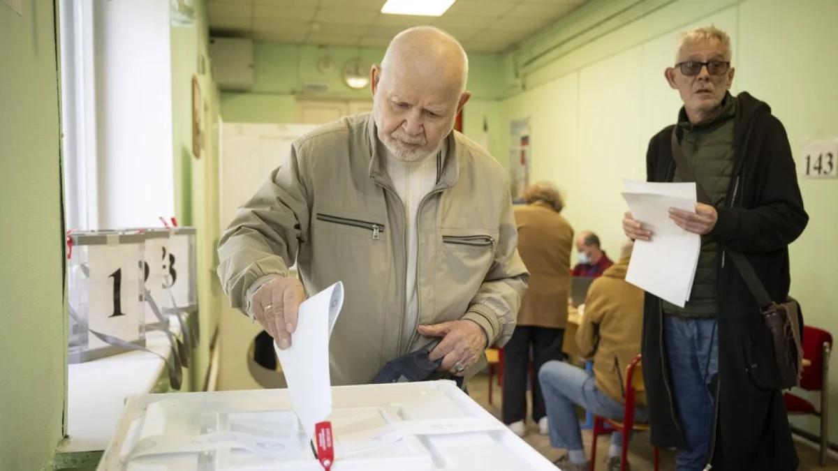Russia’s State Duma election ends with turnout nearing 57%