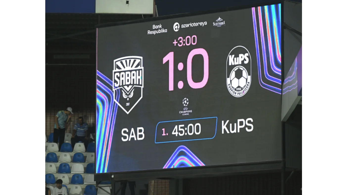 "Sabah" ilk oyunda "KuPS"a qalib gəldi
