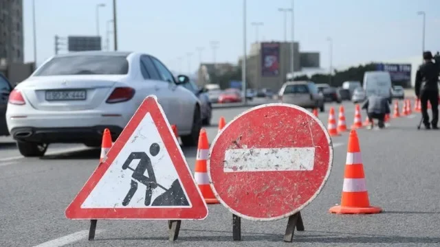 Sabunçuda iki küçədə nəqliyyatın hərəkəti məhdudlaşdırılır