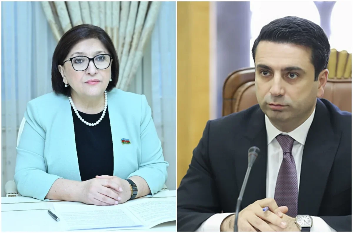 Sahibə Qafarova ilə Alen Simonyanın görüşü başlayıb - YENİLƏNİB