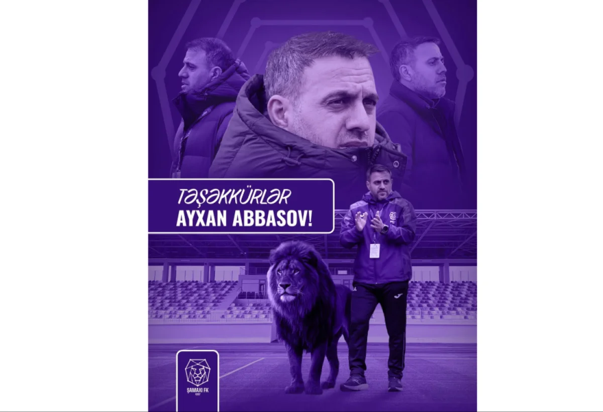 "Şamaxı" Ayxan Abbasovla yollarını ayırıb
