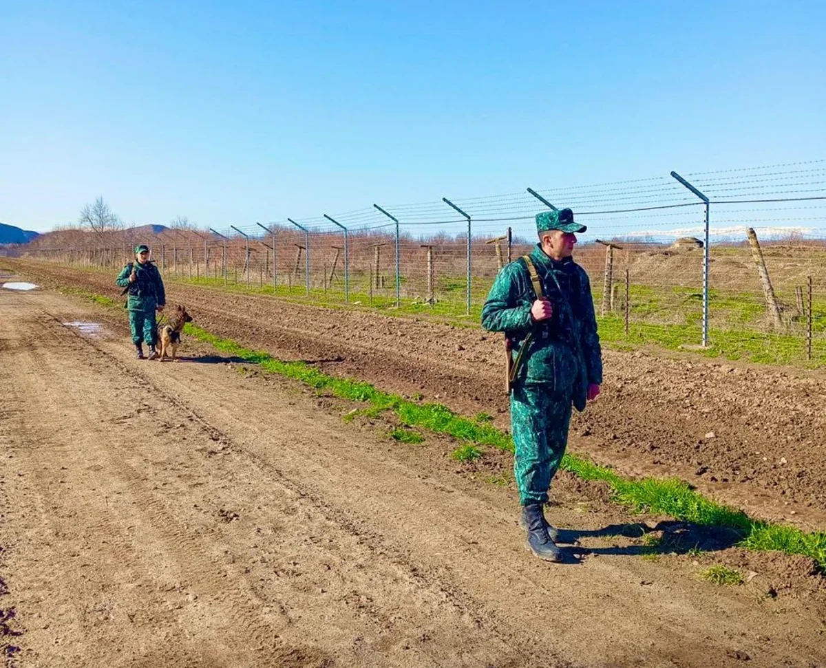 Sərhədi pozan 6 əcnəbi saxlanılıb