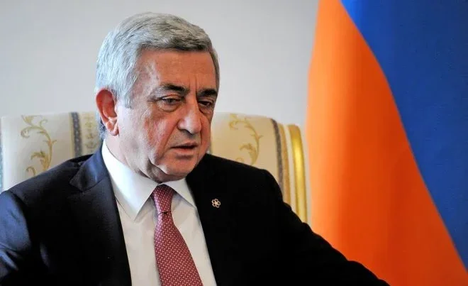Armenia's former president Serzh Sargsyan banned from leaving country