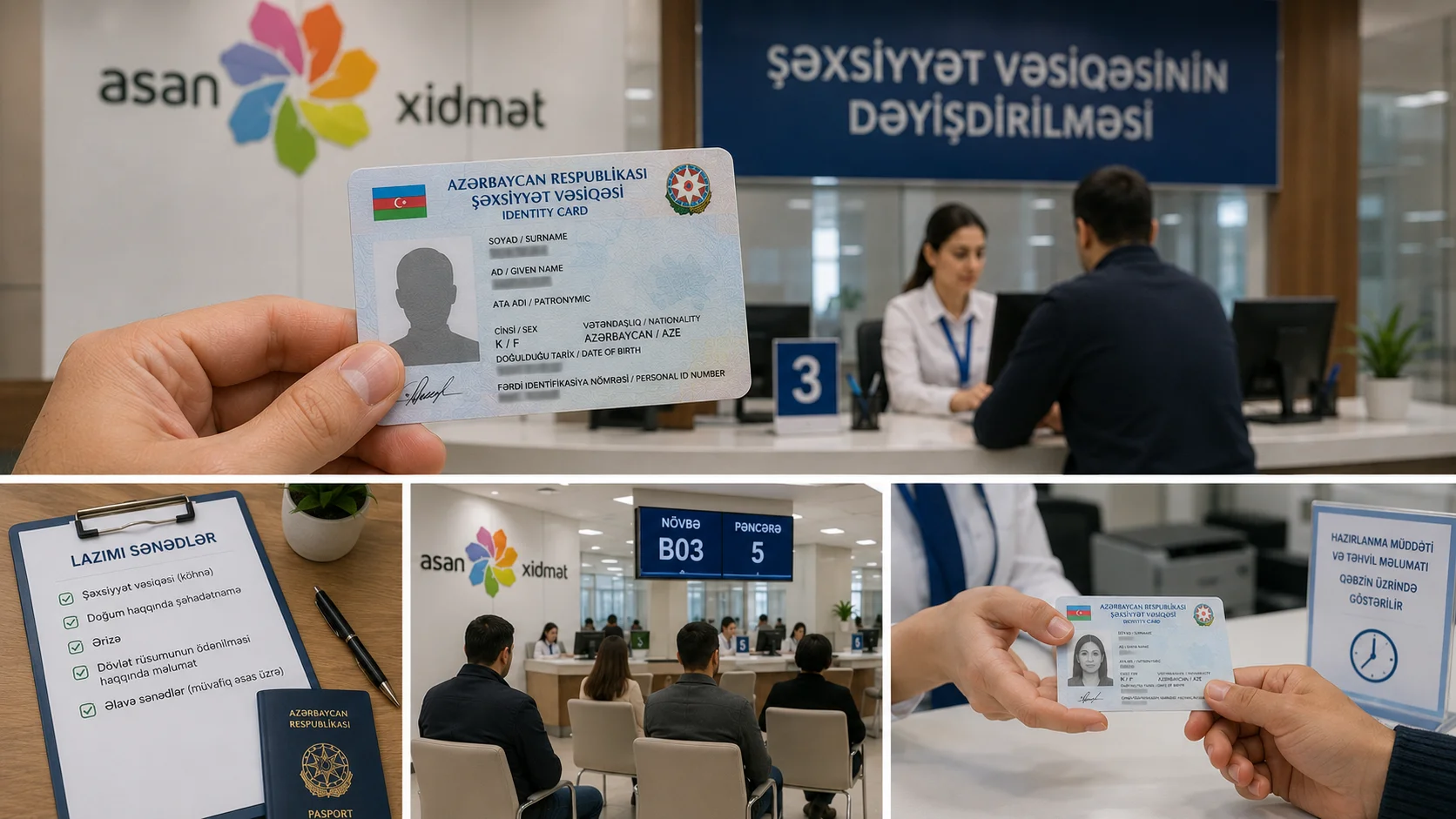 Şəxsiyyət vəsiqəsinin dəyişdirilməsi: Tam bələdçi