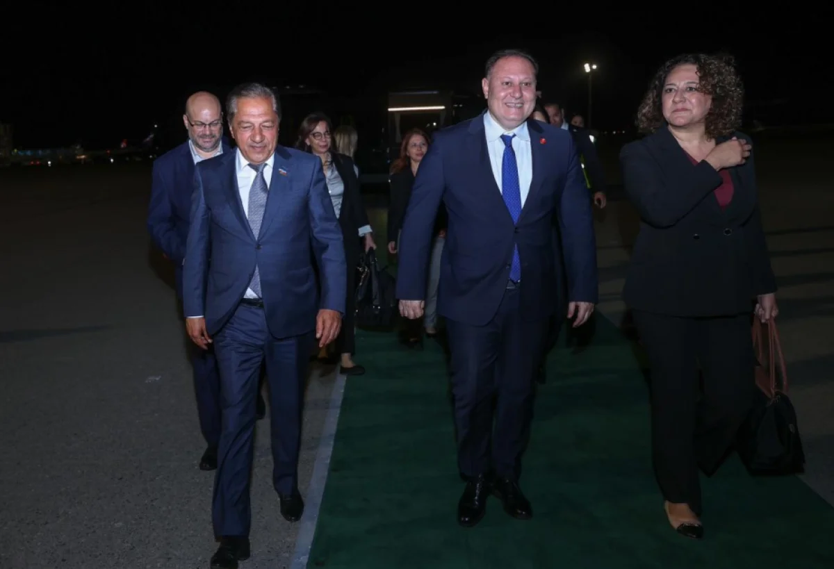 TRNC parliamentary speaker arrives in Baku for official visit