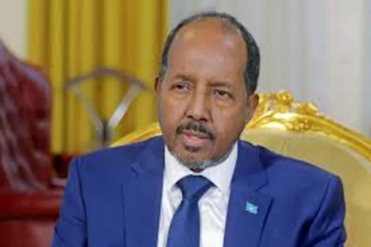 Somali Prezidenti İlham Əliyevi Müstəqillik Günü münasibətilə təbrik edib
