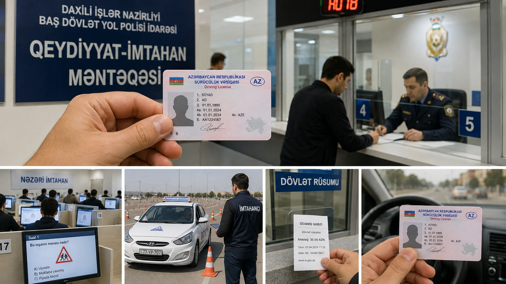 Sürücülük vəsiqəsi necə alınır: Tam bələdçi