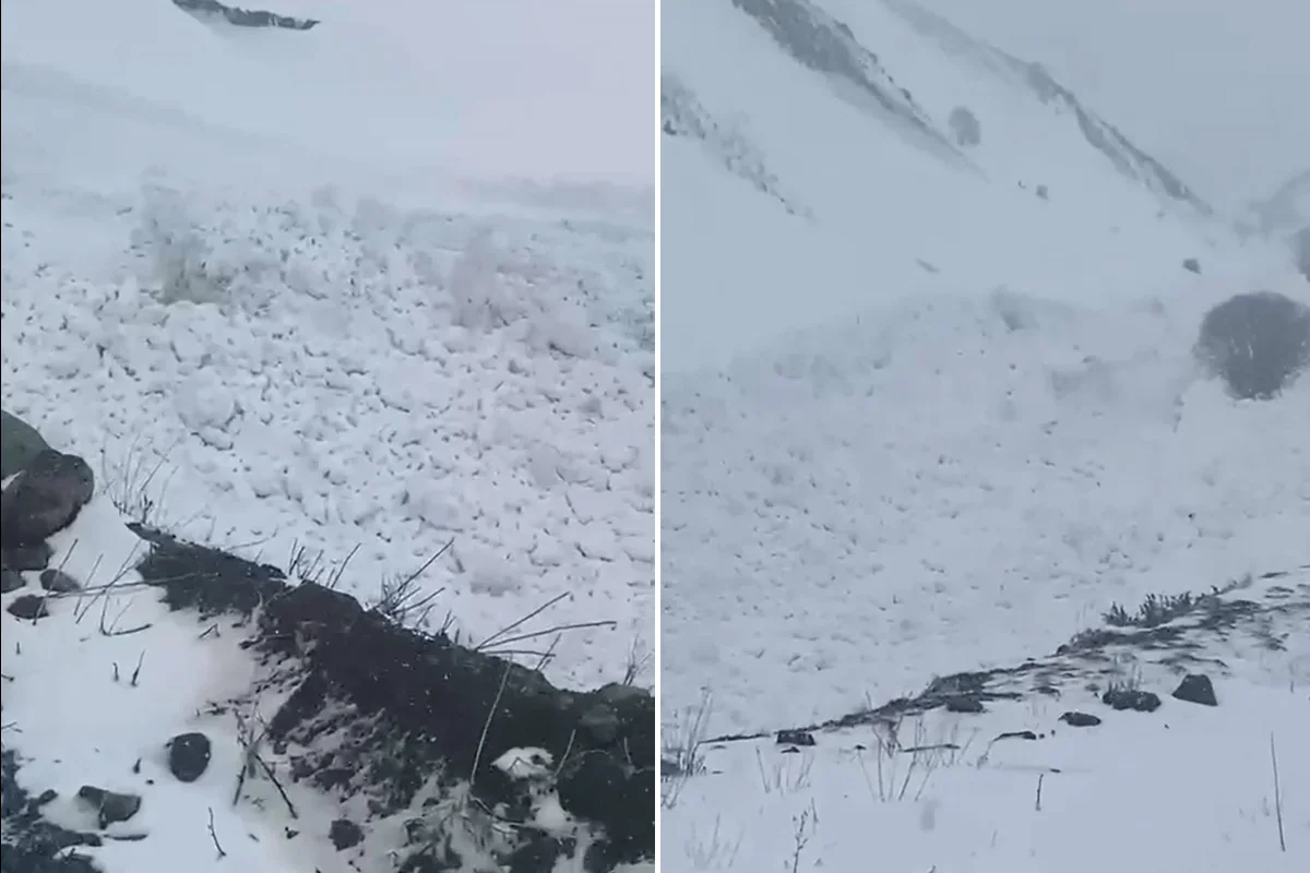 Toğanalı–Kəlbəcər yolunda qar uçqunu: Hərəkət məhdudlaşdırıldı