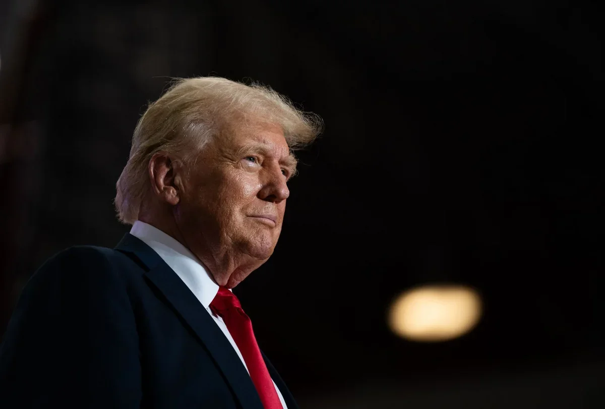 US President Donald Trump addresses potential Hormuz Strait blockade