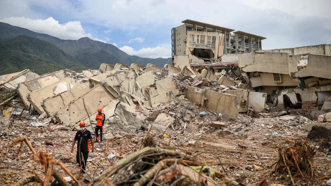 Turkish Armed Forces continue search and rescue operations in Venezuela