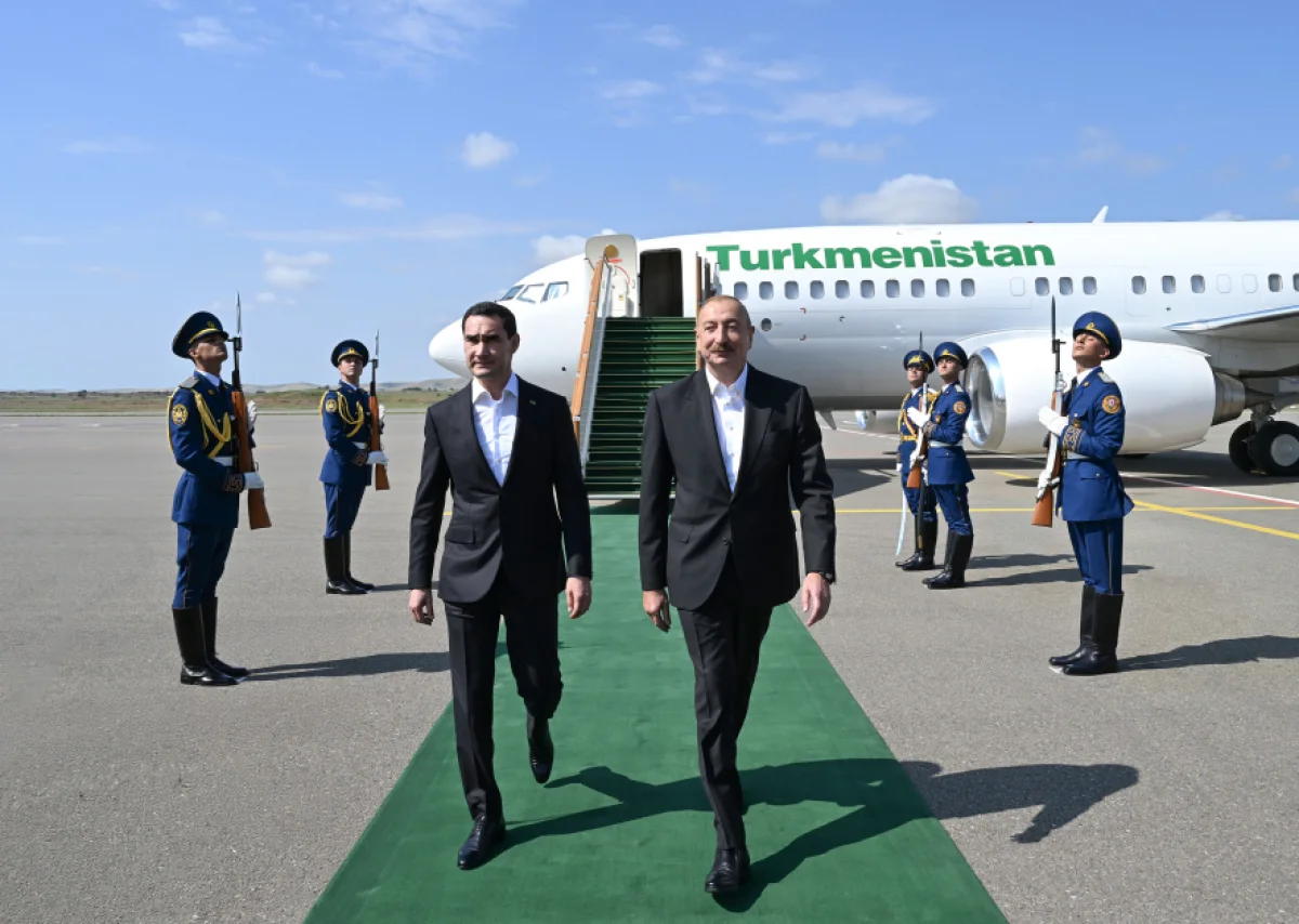 Turkmenistan President visits Fuzuli