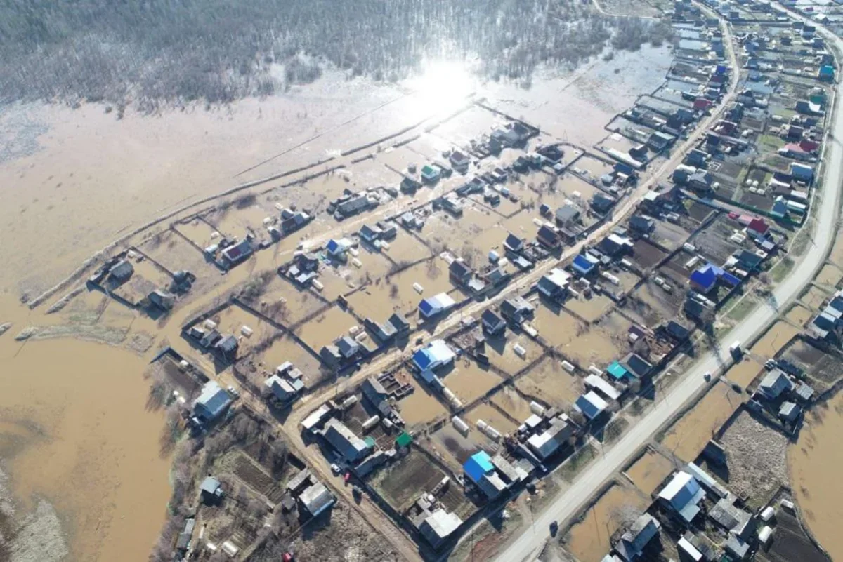 Udmurtiyada daşqın fəlakəti: 150 ev su altında qaldı