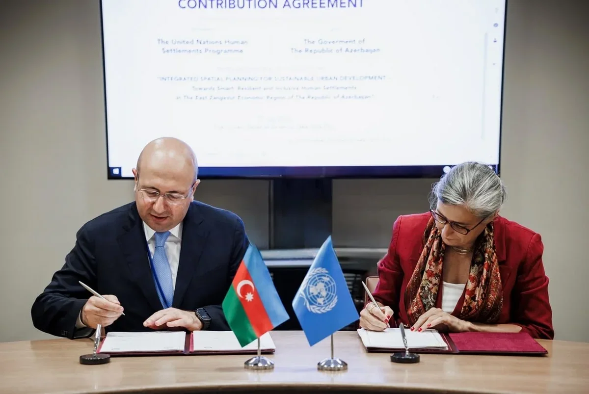 UN-Habitat işğaldan azad edilmiş iki kəndin planını hazırlayır