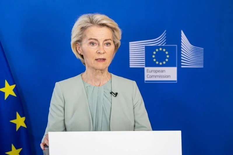 Ursula fon der Leyen Litvaya gedir