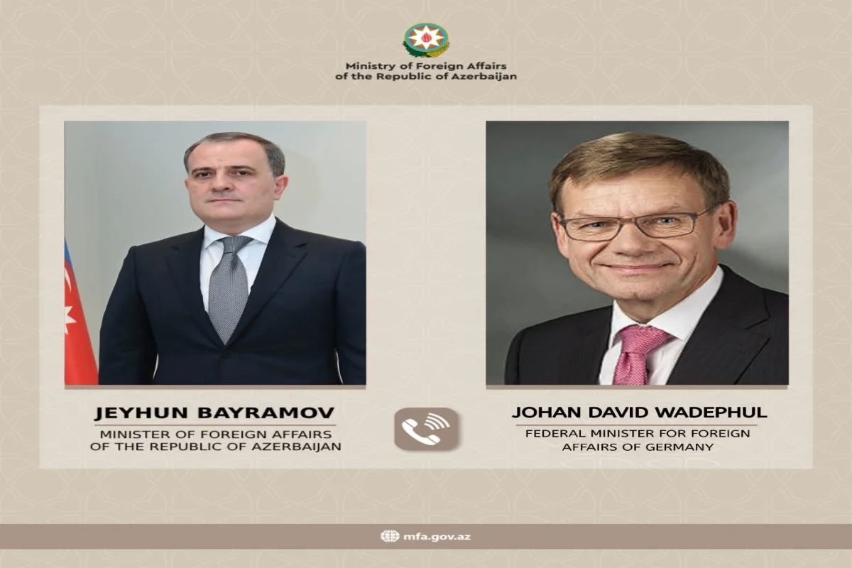 Джейхун Байрамов обсудил с главой МИД Германии ситуацию в регионе