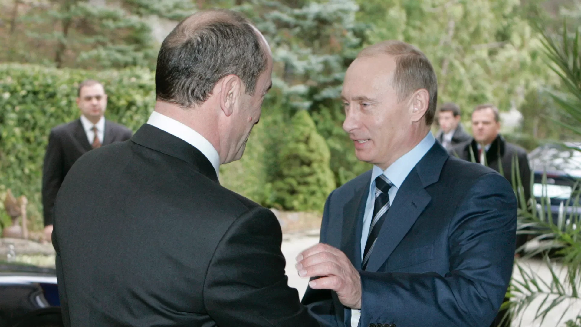 Vladimir Putin sends birthday greetings to Robert Kocharyan