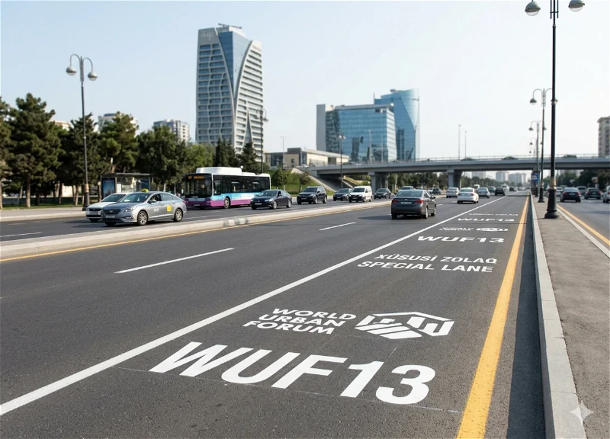 WUF13 xüsusi zolaqları sabahdan tətbiq olunur